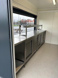 catering pod conversion for schools uk